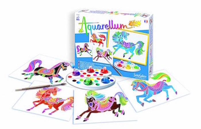 Sentosphere Aquarellum Paint Set-Horses